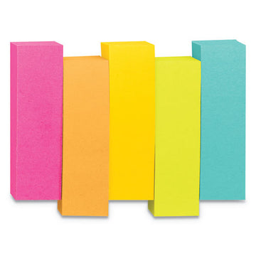 Post-it® Page Flag Markers, Assorted Brights, 100 Strips-pad, 5 Pads-pack freeshipping - TVN Wholesale